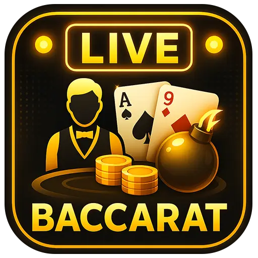 Live Baccarat game